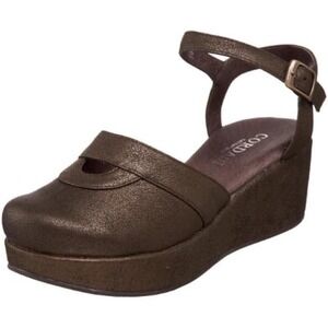 CORDANI‎ Constance Platform Pump Metal Leather Strappy Shoe Heels Size 41